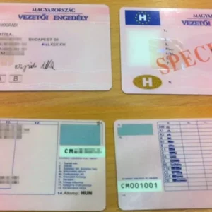 Hungarian driving license