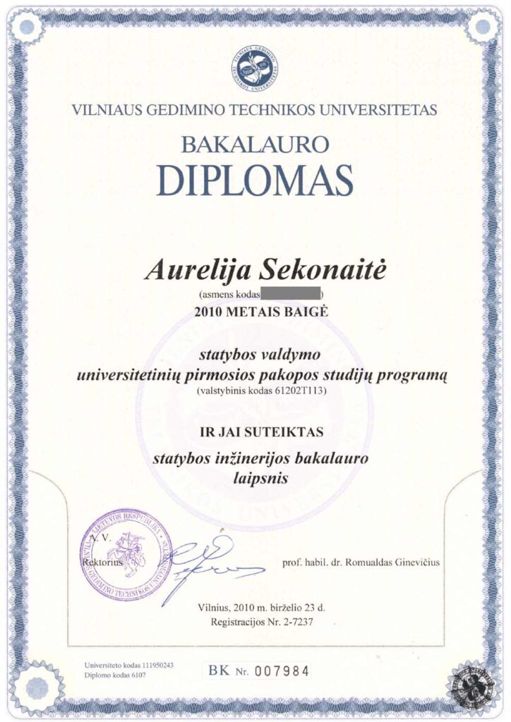 laipsnio pažymėjimai diplomas online