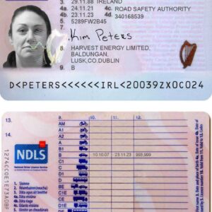 Database Ireland drivers license