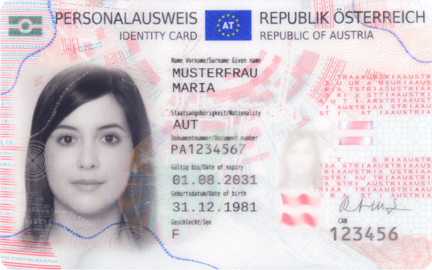 Austrian ID card
