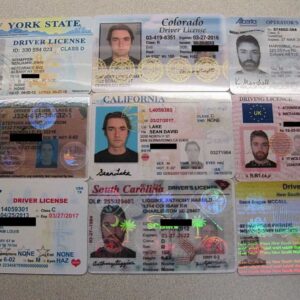 Registered US drivers License