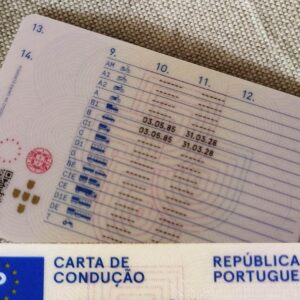 Real Portugal Driver License